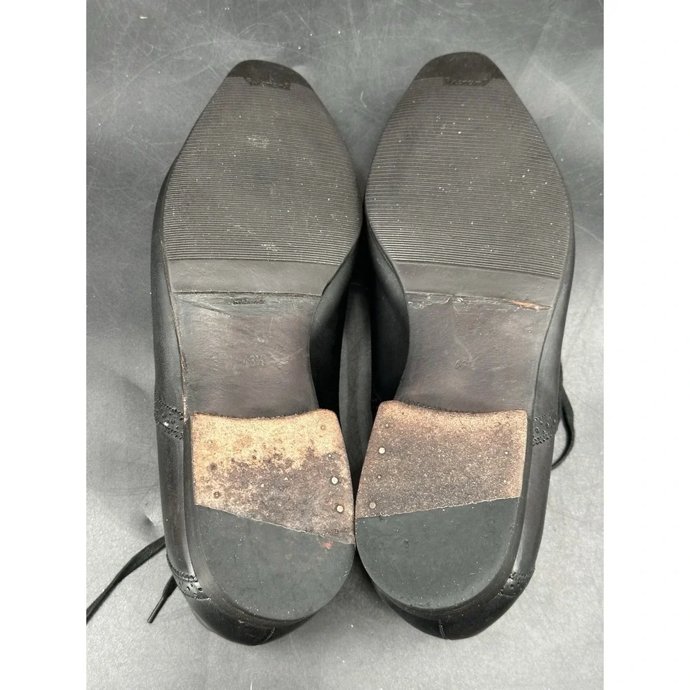 Pal Zileri Whole Cut Oxfords Brown Men's‎ Size 43.5 Black